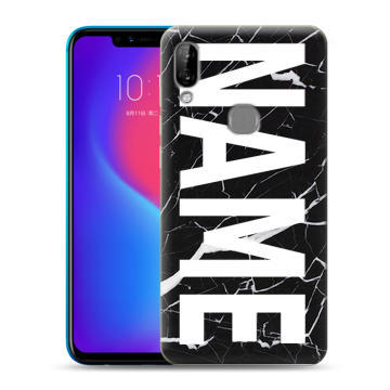 Силиконовый чехол на Lenovo S5 Pro с принтом NAME