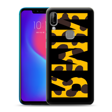 Силиконовый чехол на Lenovo S5 Pro с принтом ИМЯ
