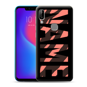 Силиконовый чехол на Lenovo S5 Pro с принтом NAME