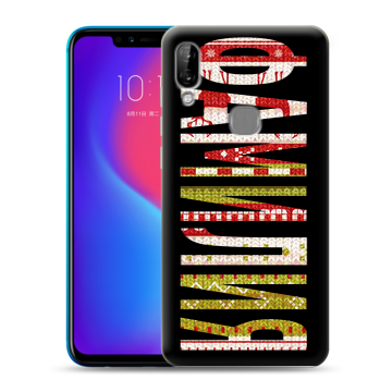 Силиконовый чехол на Lenovo S5 Pro с принтом ФАМИЛИЯ