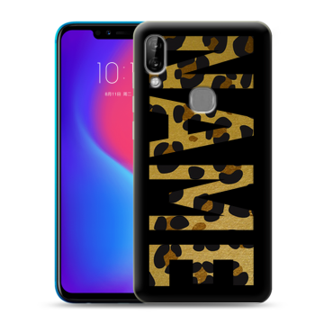 Силиконовый чехол на Lenovo S5 Pro с принтом NAME