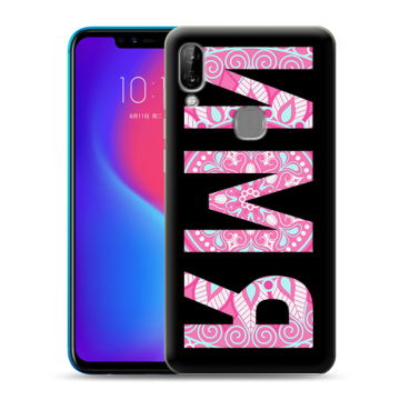 Силиконовый чехол на Lenovo S5 Pro с принтом ИМЯ