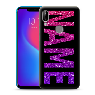 Силиконовый чехол на Lenovo S5 Pro с принтом NAME