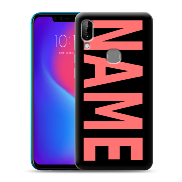 Силиконовый чехол на Lenovo S5 Pro с принтом NAME