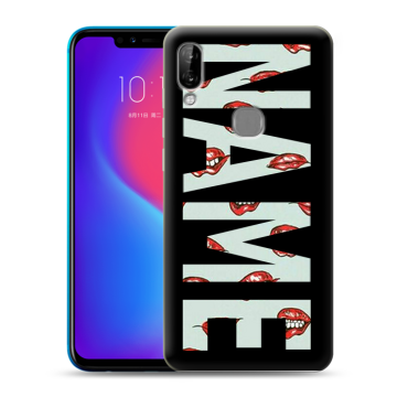 Силиконовый чехол на Lenovo S5 Pro с принтом NAME
