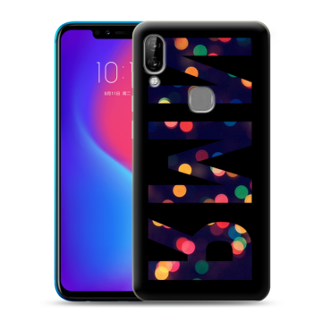 Силиконовый чехол на Lenovo S5 Pro с принтом ИМЯ