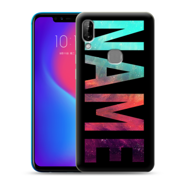 Силиконовый чехол на Lenovo S5 Pro с принтом NAME