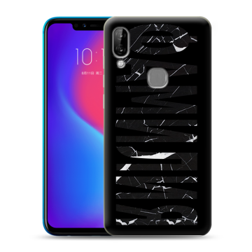 Силиконовый чехол на Lenovo S5 Pro с принтом ФАМИЛИЯ