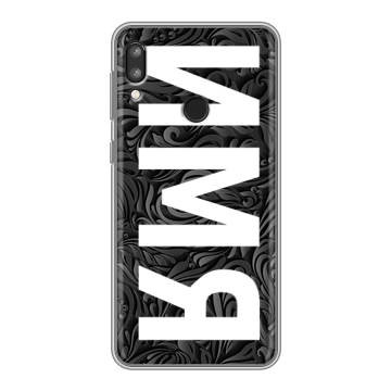 Силиконовый чехол на Lenovo K5 Pro с принтом ИМЯ