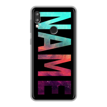 Силиконовый чехол на Lenovo K5 Pro с принтом NAME
