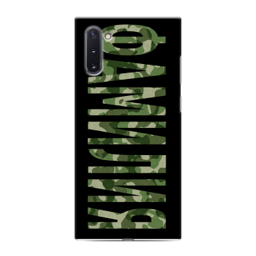 Силиконовый чехол на Samsung Galaxy Note 10 с принтом ФАМИЛИЯ
