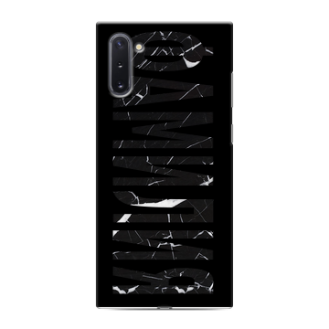 Силиконовый чехол на Samsung Galaxy Note 10 с принтом ФАМИЛИЯ