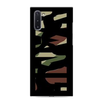 Силиконовый чехол на Samsung Galaxy Note 10 с принтом NAME