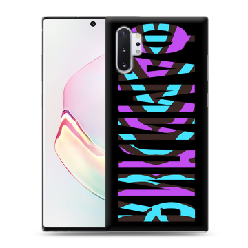 Силиконовый чехол на Samsung Galaxy Note 10 Plus с принтом ФАМИЛИЯ