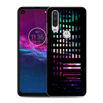 Силиконовый чехол на Motorola One Action с принтом ФАМИЛИЯ