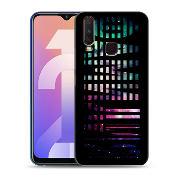 Силиконовый чехол на Vivo Y12 с принтом ФАМИЛИЯ