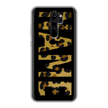 Силиконовый чехол на Xiaomi RedMi Note 8 Pro с принтом NAME