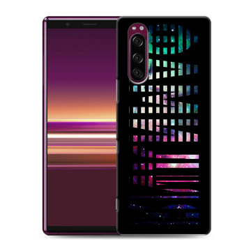 Силиконовый чехол на Sony Xperia 5 с принтом ФАМИЛИЯ