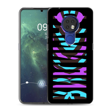 Силиконовый чехол на Nokia 6.2 с принтом ФАМИЛИЯ