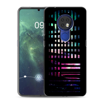 Силиконовый чехол на Nokia 6.2 с принтом ФАМИЛИЯ