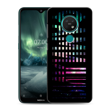 Силиконовый чехол на Nokia 7.2 с принтом ФАМИЛИЯ