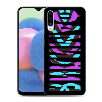 Силиконовый чехол на Samsung Galaxy A30s с принтом ФАМИЛИЯ