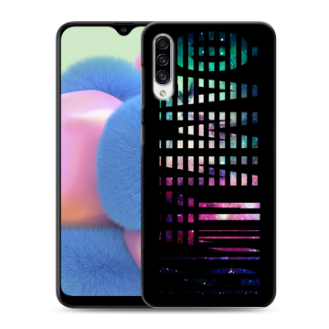 Силиконовый чехол на Samsung Galaxy A30s с принтом ФАМИЛИЯ