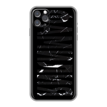 Силиконовый чехол на iPhone 11 Pro с принтом ФАМИЛИЯ