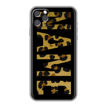 Силиконовый чехол на Iphone 11 Pro Max с принтом NAME
