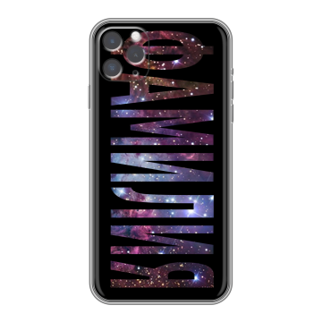 Силиконовый чехол на Iphone 11 Pro Max с принтом ФАМИЛИЯ