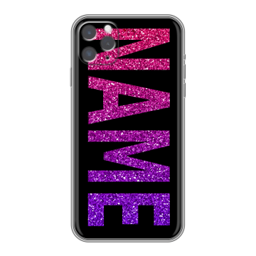 Силиконовый чехол на Iphone 11 Pro Max с принтом NAME