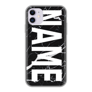 Силиконовый чехол на Iphone 11 с принтом NAME