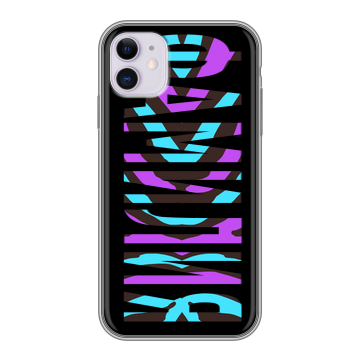 Силиконовый чехол на Iphone 11 с принтом ФАМИЛИЯ