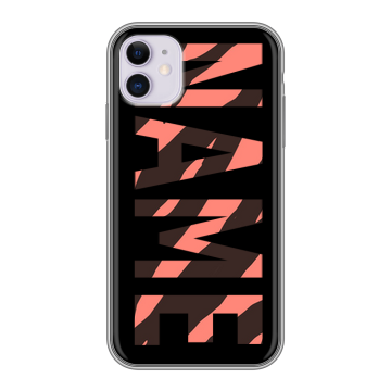 Силиконовый чехол на Iphone 11 с принтом NAME