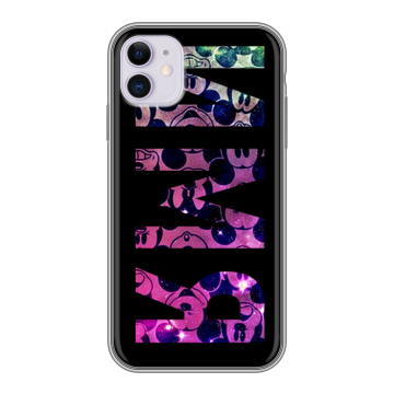 Силиконовый чехол на Iphone 11 с принтом ИМЯ