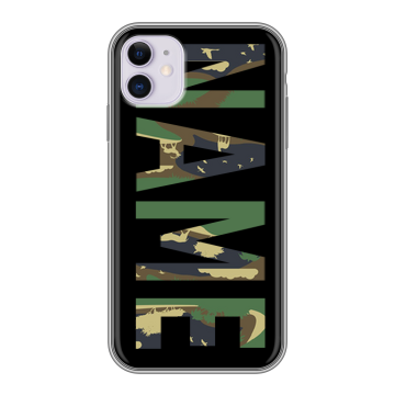 Силиконовый чехол на Iphone 11 с принтом NAME