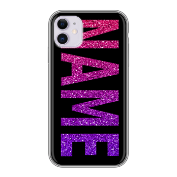 Силиконовый чехол на Iphone 11 с принтом NAME