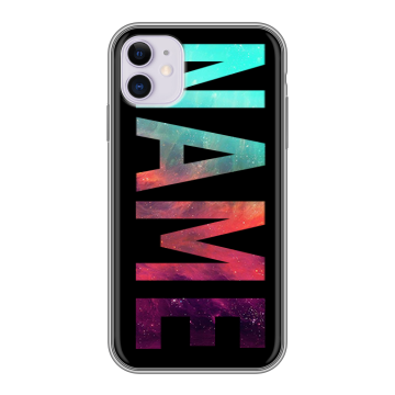 Силиконовый чехол на Iphone 11 с принтом NAME