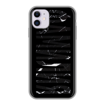 Силиконовый чехол на Iphone 11 с принтом ФАМИЛИЯ