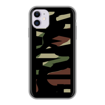Силиконовый чехол на Iphone 11 с принтом NAME