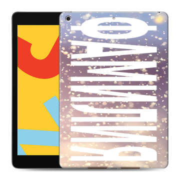 Силиконовый чехол на Ipad 10.2 (2019) с принтом ФАМИЛИЯ