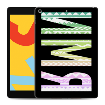 Силиконовый чехол на Ipad 10.2 (2019) с принтом ИМЯ