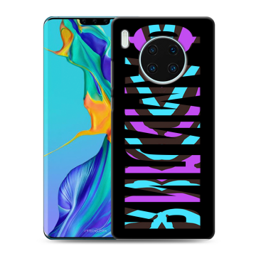 Силиконовый чехол на Huawei Mate 30 Pro с принтом ФАМИЛИЯ