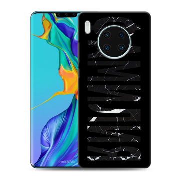 Силиконовый чехол на Huawei Mate 30 Pro с принтом ФАМИЛИЯ