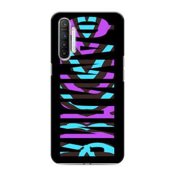 Силиконовый противоударный чехол на Realme XT с принтом ФАМИЛИЯ
