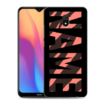 Силиконовый противоударный чехол на Xiaomi RedMi 8A с принтом NAME