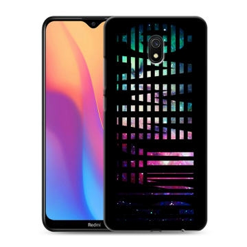 Силиконовый противоударный чехол на Xiaomi RedMi 8A с принтом ФАМИЛИЯ
