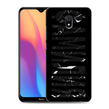 Силиконовый противоударный чехол на Xiaomi RedMi 8A с принтом ФАМИЛИЯ