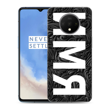 Силиконовый чехол на OnePlus 7T с принтом ИМЯ
