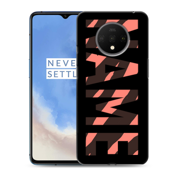 Силиконовый чехол на OnePlus 7T с принтом NAME